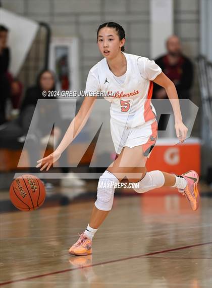 Thumbnail 3 in Salesian College Preparatory vs. California (CIF NCS D1 Final) photogallery.