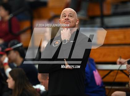 Thumbnail 3 in Salesian College Preparatory vs. California (CIF NCS D1 Final) photogallery.