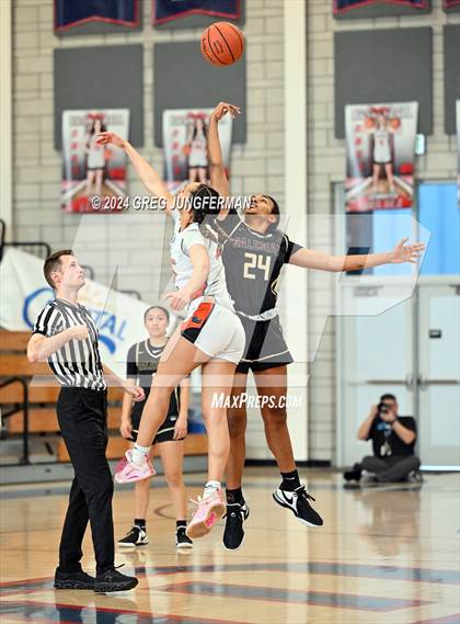 Thumbnail 3 in Salesian College Preparatory vs. California (CIF NCS D1 Final) photogallery.