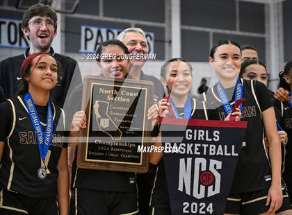 Thumbnail 1 in Salesian College Preparatory vs. California (CIF NCS D1 Final) photogallery.