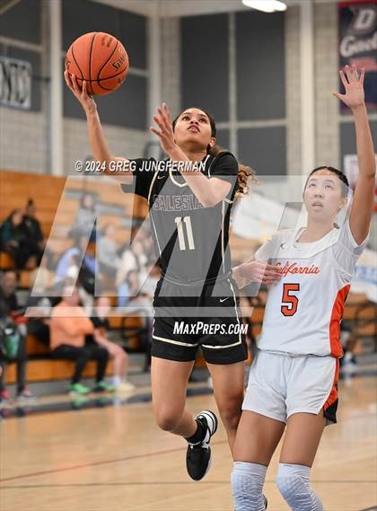 Thumbnail 1 in Salesian College Preparatory vs. California (CIF NCS D1 Final) photogallery.