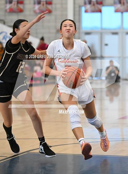 Thumbnail 2 in Salesian College Preparatory vs. California (CIF NCS D1 Final) photogallery.