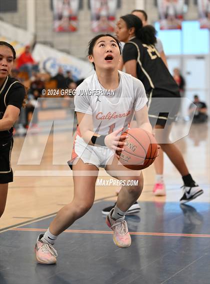Thumbnail 2 in Salesian College Preparatory vs. California (CIF NCS D1 Final) photogallery.