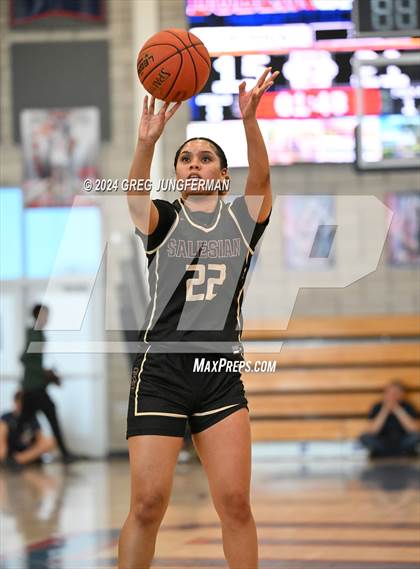 Thumbnail 1 in Salesian College Preparatory vs. California (CIF NCS D1 Final) photogallery.