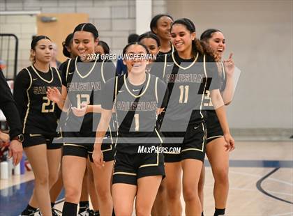 Thumbnail 3 in Salesian College Preparatory vs. California (CIF NCS D1 Final) photogallery.