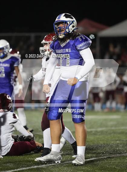Thumbnail 3 in Colusa @ South San Francisco (CIF NorCal Div 6-A Final) photogallery.