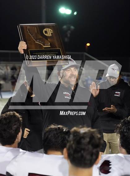 Thumbnail 3 in Colusa @ South San Francisco (CIF NorCal Div 6-A Final) photogallery.