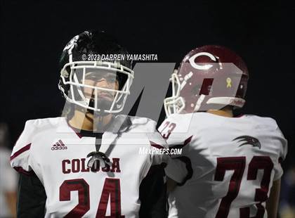Thumbnail 2 in Colusa @ South San Francisco (CIF NorCal Div 6-A Final) photogallery.