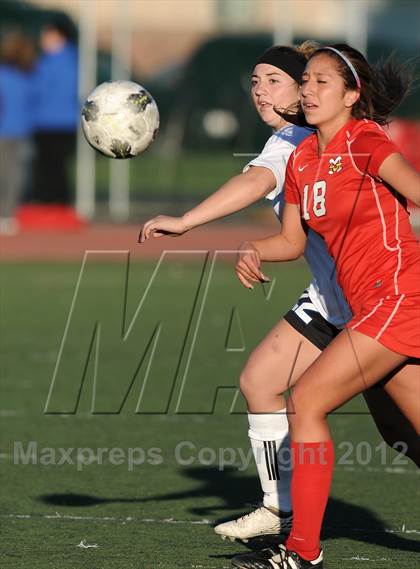 Thumbnail 2 in Mission Viejo vs Villa Park (Mater Dei Tournament) photogallery.