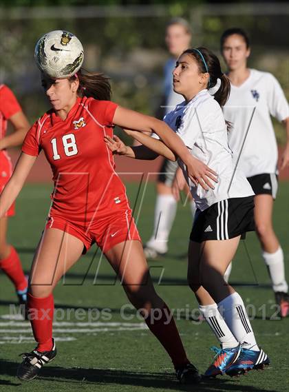 Thumbnail 2 in Mission Viejo vs Villa Park (Mater Dei Tournament) photogallery.