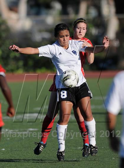 Thumbnail 1 in Mission Viejo vs Villa Park (Mater Dei Tournament) photogallery.