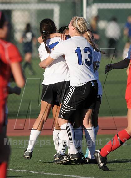 Thumbnail 2 in Mission Viejo vs Villa Park (Mater Dei Tournament) photogallery.