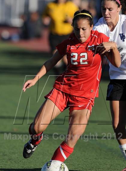 Thumbnail 2 in Mission Viejo vs Villa Park (Mater Dei Tournament) photogallery.