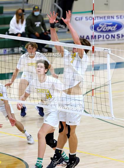 Thumbnail 1 in Mira Costa vs. Newport Harbor (CIF-SS D1 Final) photogallery.