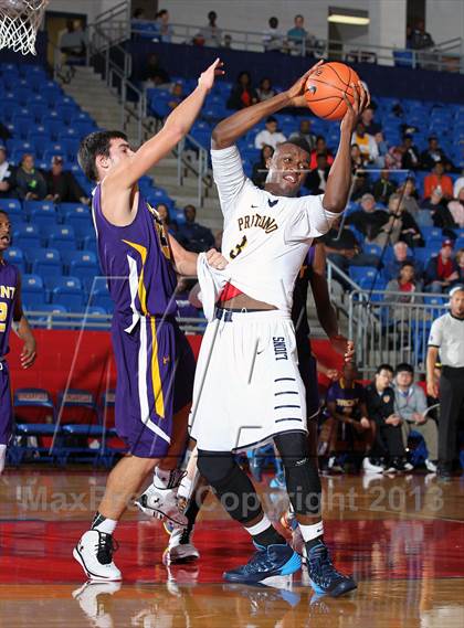 Thumbnail 1 in Prestonwood Christian vs. Trent Internationale (Thanksgiving Hoopfest) photogallery.
