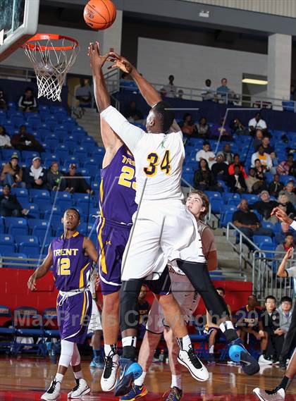Thumbnail 3 in Prestonwood Christian vs. Trent Internationale (Thanksgiving Hoopfest) photogallery.