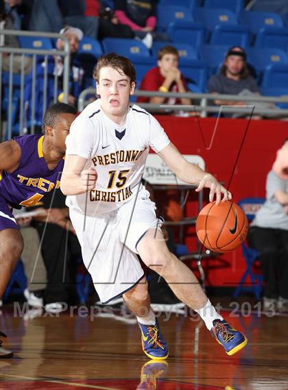 Thumbnail 2 in Prestonwood Christian vs. Trent Internationale (Thanksgiving Hoopfest) photogallery.