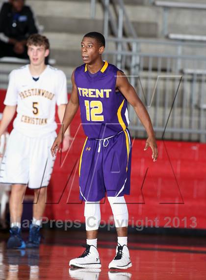 Thumbnail 2 in Prestonwood Christian vs. Trent Internationale (Thanksgiving Hoopfest) photogallery.
