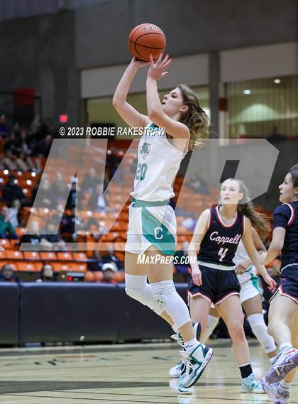 Thumbnail 2 in Coppell vs. Southlake Carroll (UIL 6A Regional Semifinal Playoff) photogallery.
