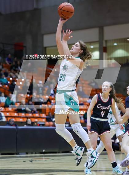 Thumbnail 3 in Coppell vs. Southlake Carroll (UIL 6A Regional Semifinal Playoff) photogallery.