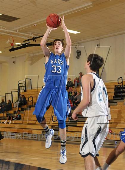 Thumbnail 3 in Davis vs. Pleasant Valley (Trojan Toss-Up) photogallery.