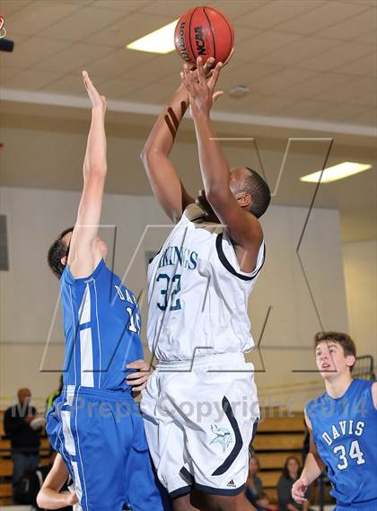 Thumbnail 1 in Davis vs. Pleasant Valley (Trojan Toss-Up) photogallery.