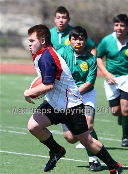 Thumbnail 3 in Cathedral vs Plano (Jesuit Dallas Rugby Showdown) photogallery.