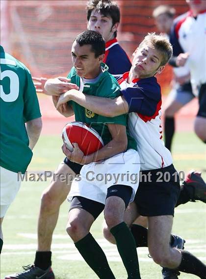 Thumbnail 3 in Cathedral vs Plano (Jesuit Dallas Rugby Showdown) photogallery.