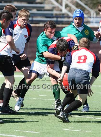 Thumbnail 2 in Cathedral vs Plano (Jesuit Dallas Rugby Showdown) photogallery.