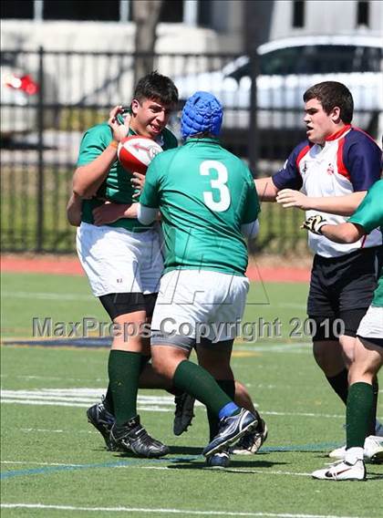 Thumbnail 2 in Cathedral vs Plano (Jesuit Dallas Rugby Showdown) photogallery.