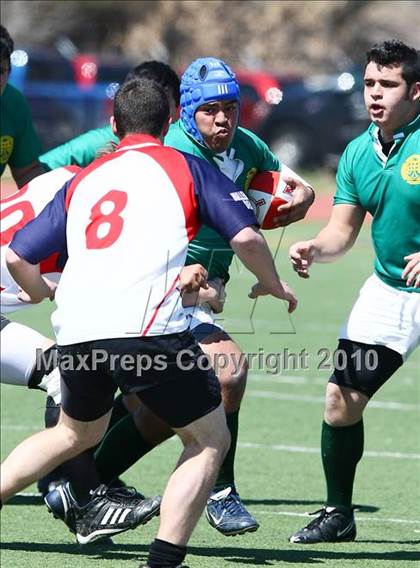 Thumbnail 3 in Cathedral vs Plano (Jesuit Dallas Rugby Showdown) photogallery.