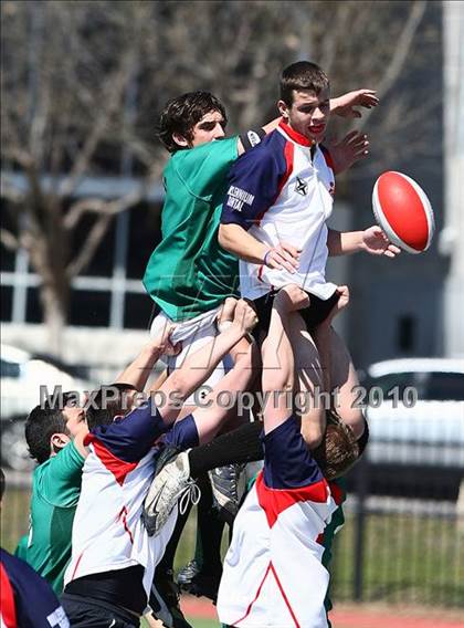 Thumbnail 3 in Cathedral vs Plano (Jesuit Dallas Rugby Showdown) photogallery.