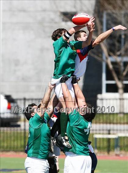 Thumbnail 2 in Cathedral vs Plano (Jesuit Dallas Rugby Showdown) photogallery.