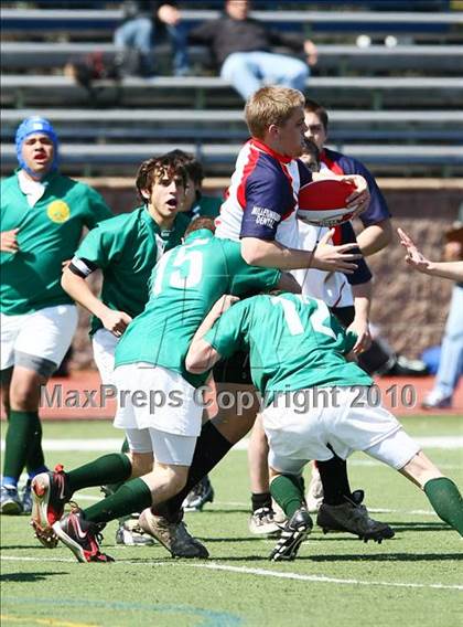 Thumbnail 2 in Cathedral vs Plano (Jesuit Dallas Rugby Showdown) photogallery.