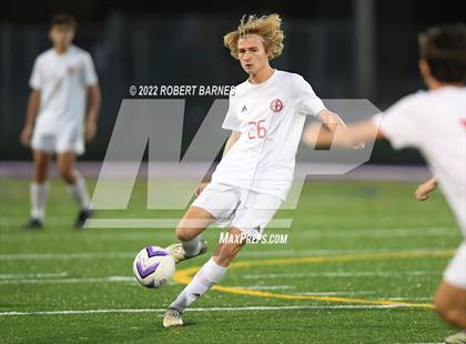 Thumbnail 1 in Holy Ghost Prep @ Phoenixville (PIAA District I Class 3A Semifinal) photogallery.