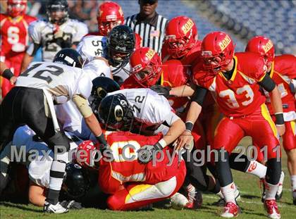 Thumbnail 2 in Cathedral Catholic vs. Olympian (CIF SDS D3 Final) photogallery.