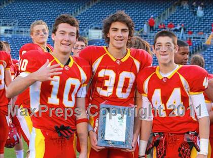 Thumbnail 2 in Cathedral Catholic vs. Olympian (CIF SDS D3 Final) photogallery.