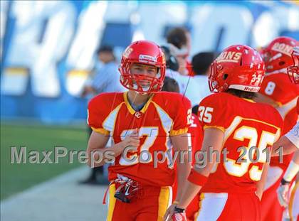 Thumbnail 1 in Cathedral Catholic vs. Olympian (CIF SDS D3 Final) photogallery.