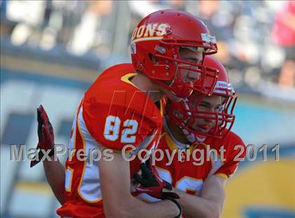Thumbnail 3 in Cathedral Catholic vs. Olympian (CIF SDS D3 Final) photogallery.