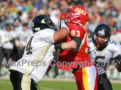 Thumbnail 3 in Cathedral Catholic vs. Olympian (CIF SDS D3 Final) photogallery.