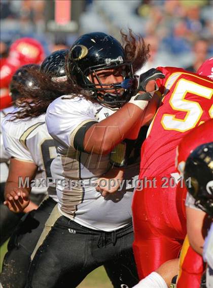 Thumbnail 2 in Cathedral Catholic vs. Olympian (CIF SDS D3 Final) photogallery.