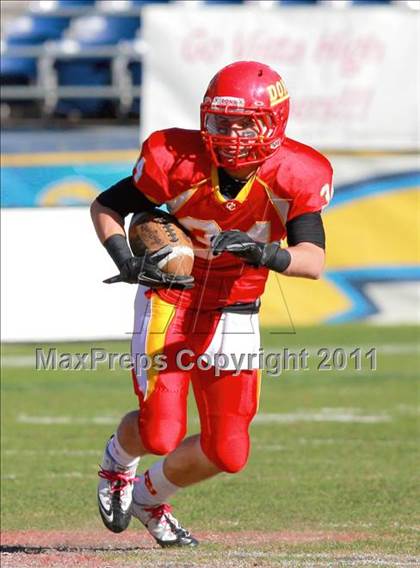 Thumbnail 3 in Cathedral Catholic vs. Olympian (CIF SDS D3 Final) photogallery.