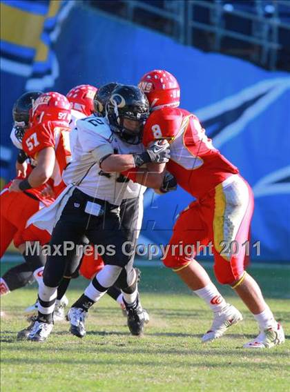 Thumbnail 1 in Cathedral Catholic vs. Olympian (CIF SDS D3 Final) photogallery.