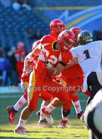 Thumbnail 3 in Cathedral Catholic vs. Olympian (CIF SDS D3 Final) photogallery.