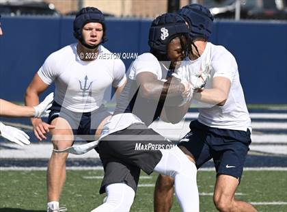 Thumbnail 2 in St. John Bosco vs. Corona del Mar (Brave 8 Invitational) photogallery.