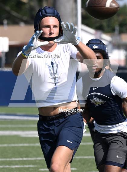 Thumbnail 2 in St. John Bosco vs. Corona del Mar (Brave 8 Invitational) photogallery.