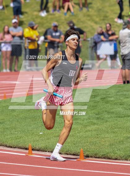 Thumbnail 3 in CHSAA Track & Field 4A Championships (Boys 800m Relay) photogallery.