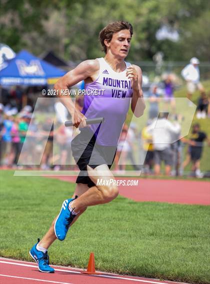 Thumbnail 3 in CHSAA Track & Field 4A Championships (Boys 800m Relay) photogallery.