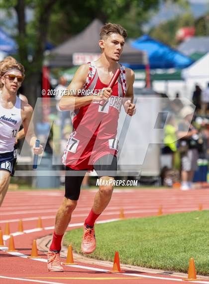 Thumbnail 3 in CHSAA Track & Field 4A Championships (Boys 800m Relay) photogallery.