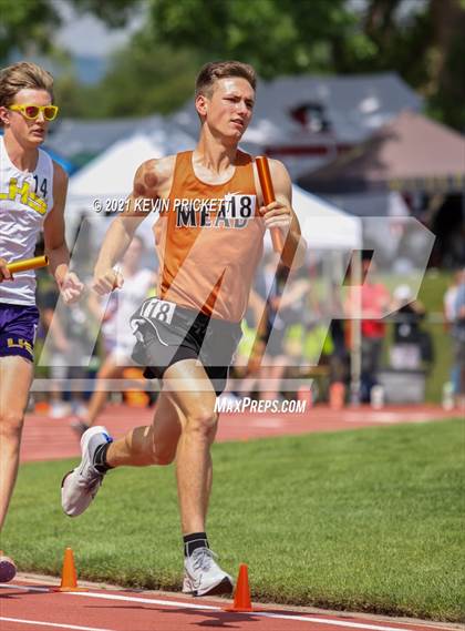 Thumbnail 3 in CHSAA Track & Field 4A Championships (Boys 800m Relay) photogallery.